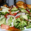 Chicken Salad. Glade sharp chili. Szamotuly, hotel Maraton